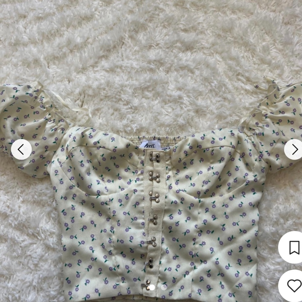 Princess Polly Yellow Corset